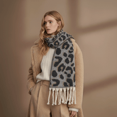 Schal - Leopardenmuster